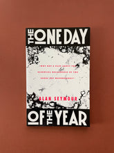 Load image into Gallery viewer, The One Day of the Year by Alan Seymour: photo of the front cover which shows very minor scuff marks and creasing along the edges.
