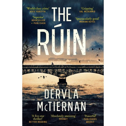 The Ruin by Dervla McTiernan: stock image of front cover.