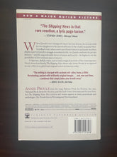 Load image into Gallery viewer, The Shipping News by Annie Proulx book: photo of the back cover.
