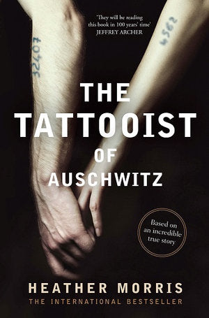 The Tattooist of Auschwitz by Heather Morris: stock image of front cover.