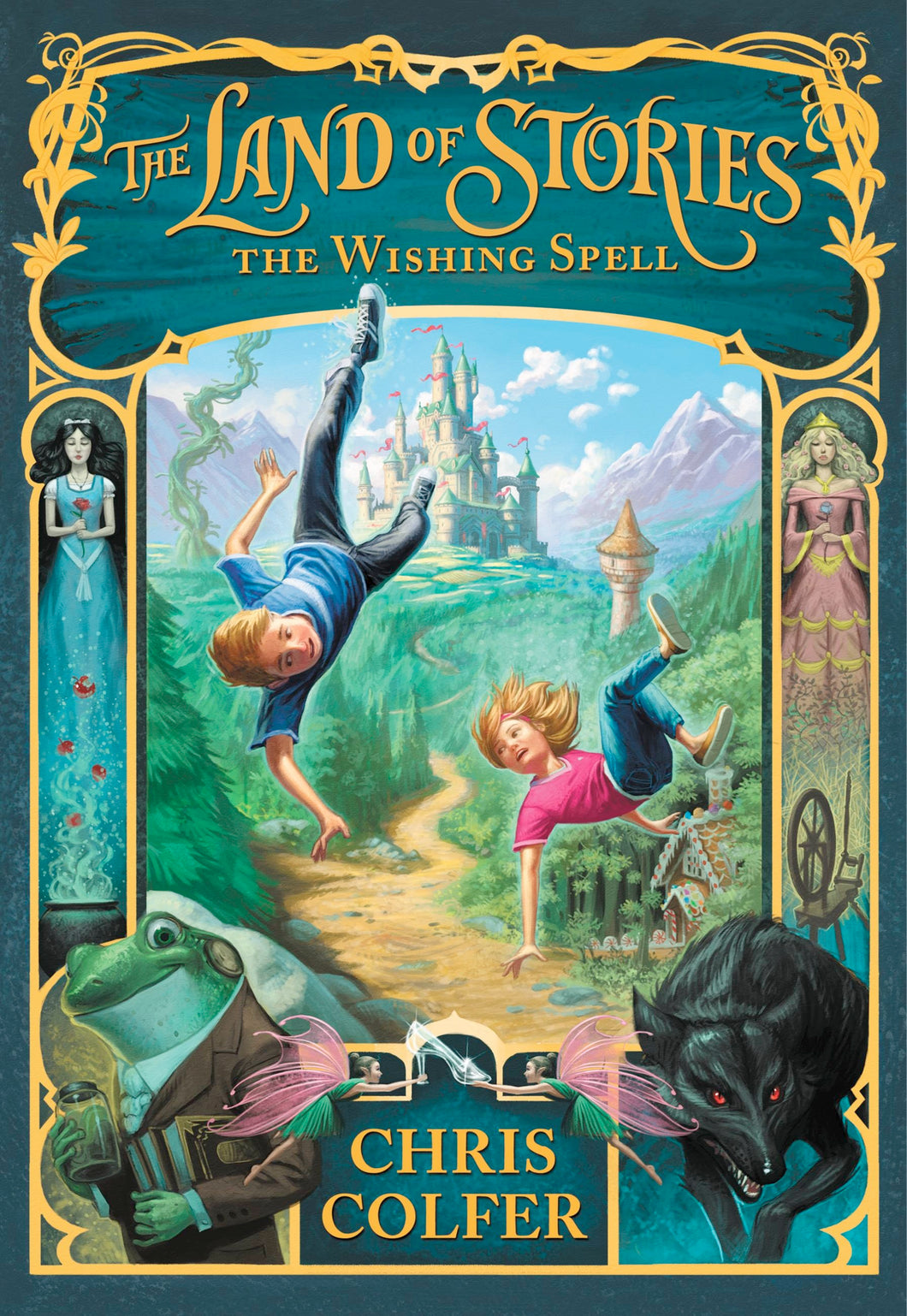 The Wishing Spell by Chris Colfer: stock image of front cover.