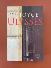 Load image into Gallery viewer, Ulysses by James Joyce: photo of the front cover which shows very minor (barely visible) scuff marks along the edges.
