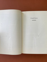 Load image into Gallery viewer, Untold Stories by Alan Bennett: photo of page xiv and the title page which shows four very small punctures on each page.
