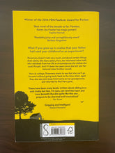 Load image into Gallery viewer, We Are All Completely Beside Ourselves by Karen Joy Fowler book: photo of back cover.
